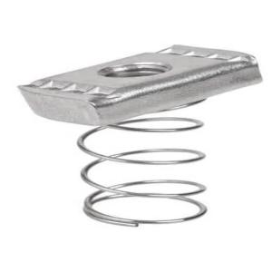 Metal Nut M6 M8 SS 304 316 316L Stainless Steel Spring Nut For Food Processing