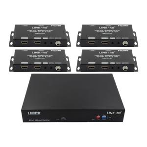 1x4 4K HDMI Splitter 720P 2.0 HDBaseT Splitter Support 60hz