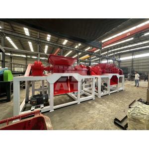 Scrap Tire Shredding Machine Waste Tire Recycling Rubber Tire Chipper
