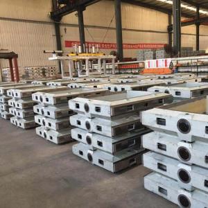 High precision moulding box for foundry