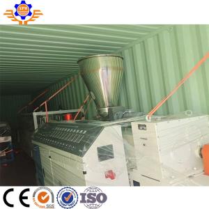 Plastic Pipe Extrusion Machine Twin Screw Extruder Plastic Pvc Tube Making