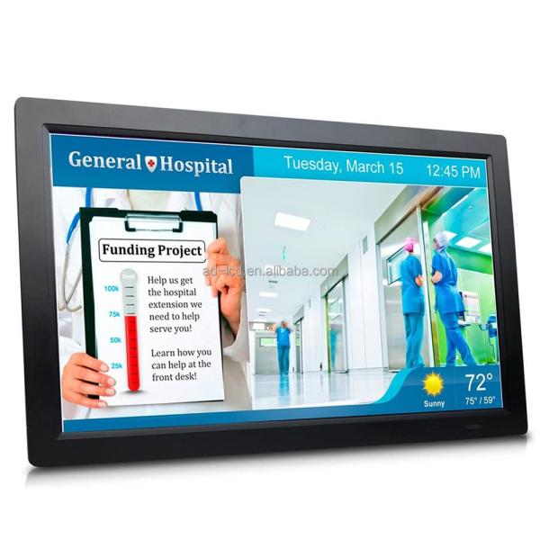 10 Inch Wifi Digital Photo Frame with IPS Touch Screen and Plastic Frame