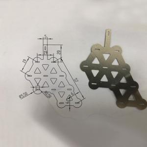 Zinc Plated Metal Die Stamped Bending Parts For Various Tube Shapes