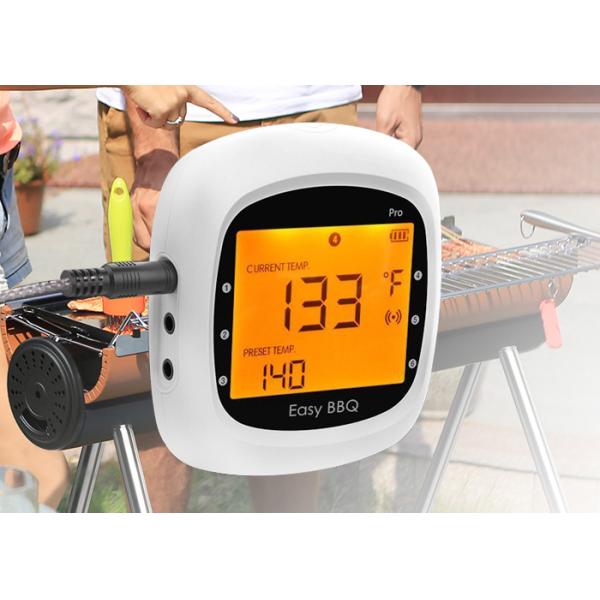 Electronic Bluetooth Bbq Cooking Thermometer / Meat Heat Thermometer Programmed