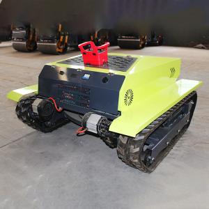Factory Price Small Remote Control Crawler Mower Mini Grass Cutter Gasoline