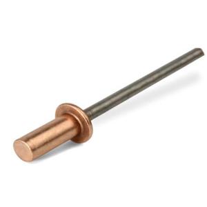 Copper Cap Metal Rivet Core Break Pull Mandrel Pop Blind Rivets High Strength
