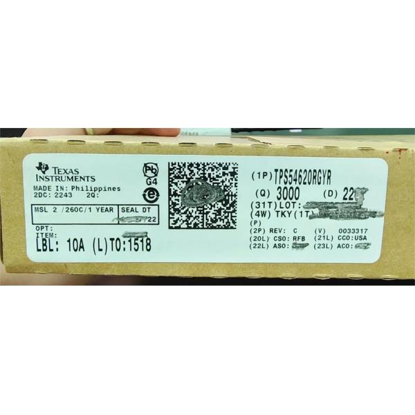 Quality TPS54620RGYR  VQFN-14  SMDIntegrated Circuits MCU Controller Microcontrol for sale