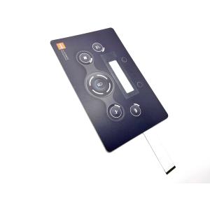 China FPC Copper Circuit Waterproof Membrane Switch Keypad Suppliers With LED Mounting And ZIF Connector on sale