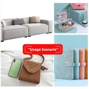 PU Frosted Yangbuck Nubuck Grain Synthetic Leather for Bag Shoes Wallet Decorate