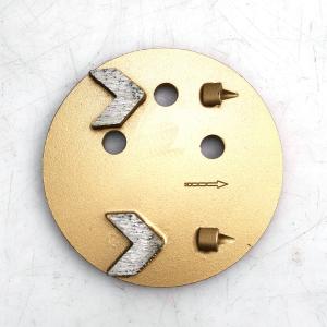4 Inch PCD Removal Tooling Arrow Segment Concrete Polishing Tools