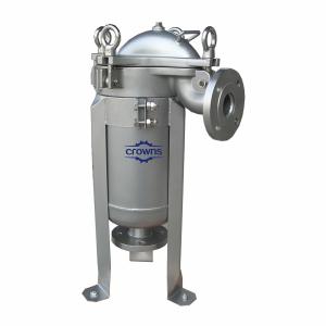High Quality Stainless Steel Liquid Single Bag Filter Housing Industrial