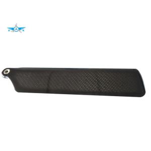 Strong Pulling Force Carbon Fiber Propeller With Electrically Variable Pitch