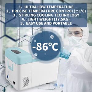 Portable Stirling Cooling System -86C 12V/24V Laboratory Refrigerator with