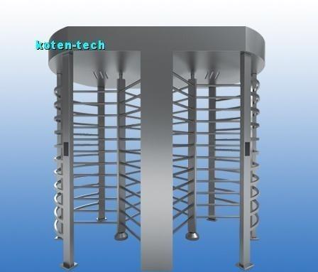 Quality Automatic Turnstile Security Systems With Angle Encoder Mifare Card Swiping for sale