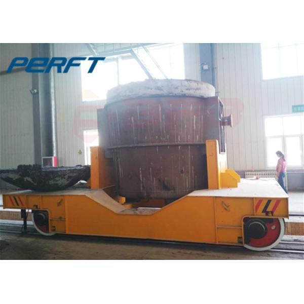 Hydraulic Lifting and Explosion-Roof Molten Steel Ladle Rail Transfer Cart for Iron and Steel Plant