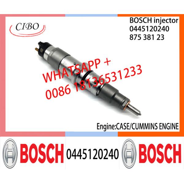 BOSCH 0445120240 87538123 Neutral Fuel Injector Assembly 0445120240 87538123 For CA-SE/CUMMINS