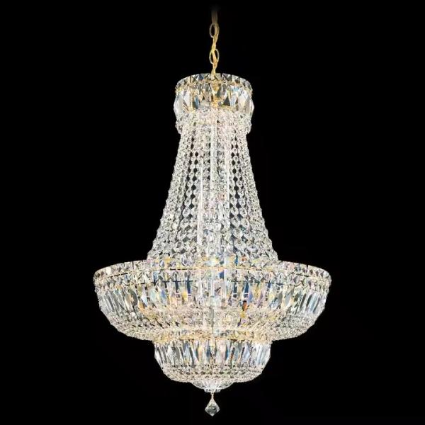 Modern Hotel Lobby Villa Decoration Pendant Light Custom Large Project Luxury LED Crystal Chandelier