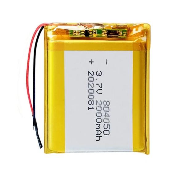 3.7v KC Rechargeable Lithium Polymer Battery Li Ion Lipo Battery 2000mah 804050