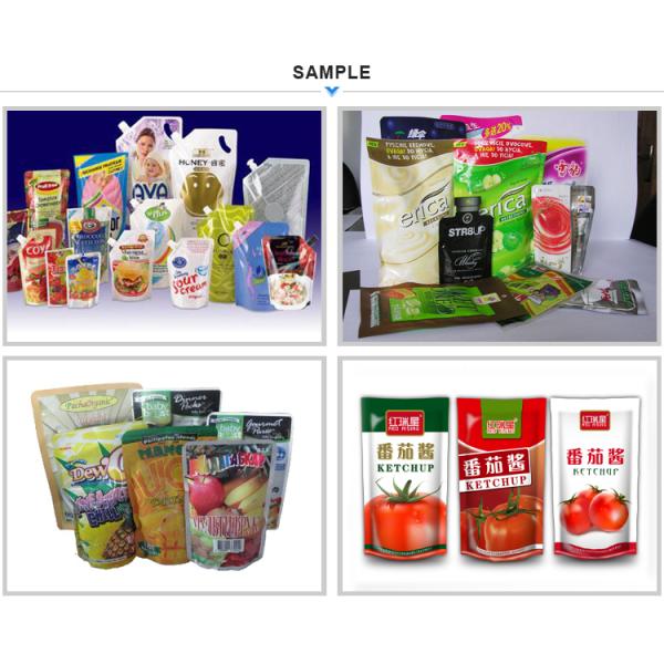 Beverage Rotary Pouch Packing Machine For Paste Liquid Easy To Operate