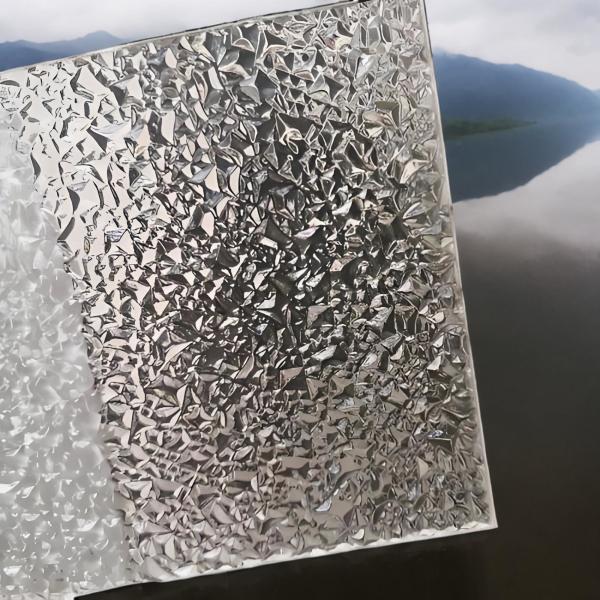 Quality Custom Sized Light Transmitting Polycarbonate Diamond Sheet For Roofing And Building for sale