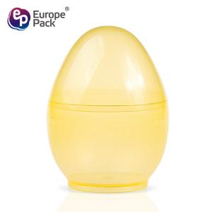 Wholesale BPA free creative Luminous design egg shape eco-friendly ice cream cup