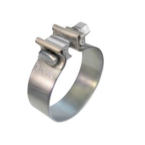 China Narrow Band Seal Plain 3 Stainless Steel Exhaust Clamp For Automobile on sale