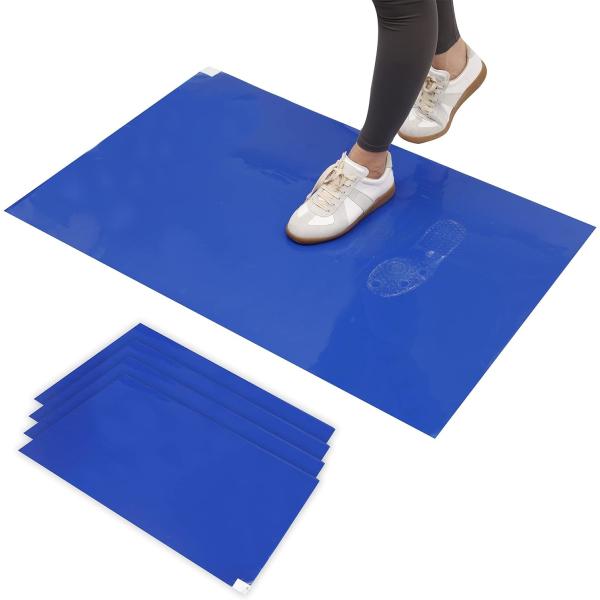 Cleanroom Adhesive / Sticky / Tacky Mat Dirt Removal