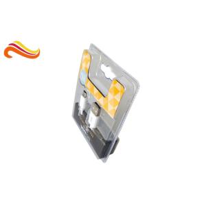 Clear PETG / PVC Plastic Clamshell Packaging Box Customized Shape For USB Cable