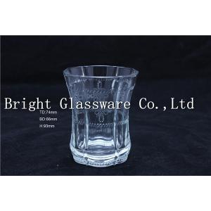 Wholesale attracted clear glass candle holder use in home and hotel from china suppliers