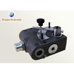 3 Port Adjustable Hydraulic Flow Control Valve LKF-60 For Front Loader