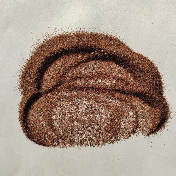 Quality CNC waterjet cutting Abrasive medium Almandine rock Garnet sand mesh 80 HS code 25132000 for sale