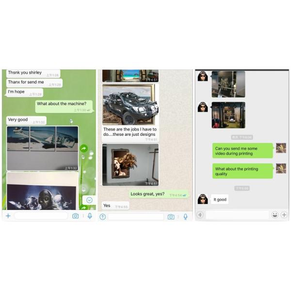 Logo Advertisement House Decoration Wall Decor Printer Wall Inkjet Printer