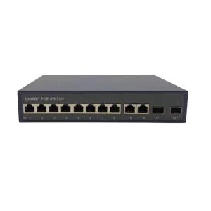 Gigabit Unmanaged POE Devices AC100V 8 Ports RJ45 2 Uplink Ports IEEE802.3af/At