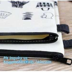 pp file folder plastic pockets document bag, A4 mesh folder zipper pocket