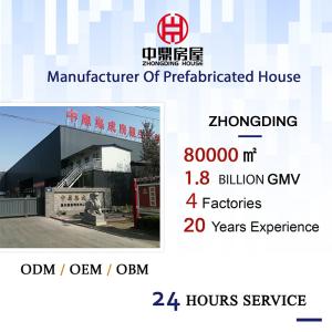 Portable 3 Bedroom Prefab Container House With Steel Structure