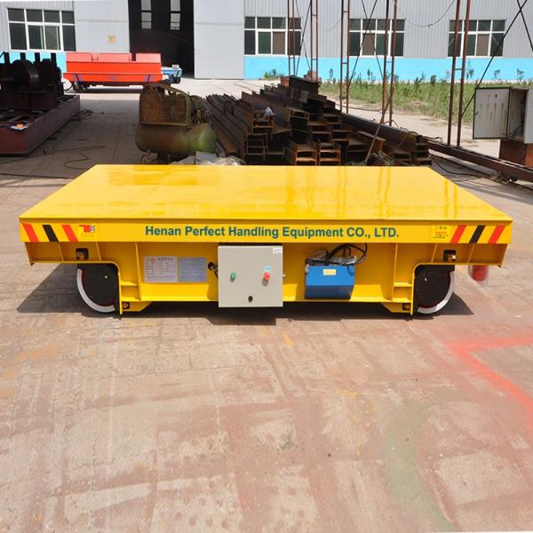 Cable Reel Powered Platform Automatic Guided Carts / Battery Transfer Carriage