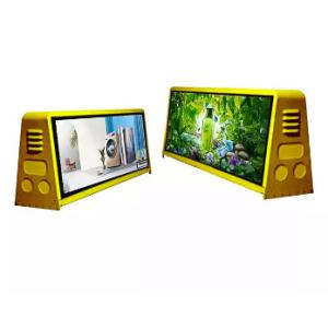 Remote Control Double Sided Fullcolor Sign Taxi Top Led Screen Advertising