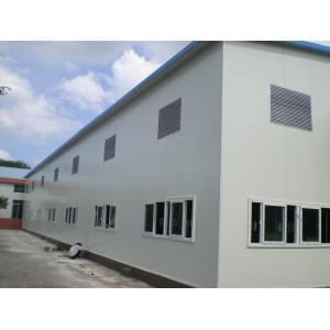Excellent Quality PU Panel Steel Structure Frame Food Processing Warehouse