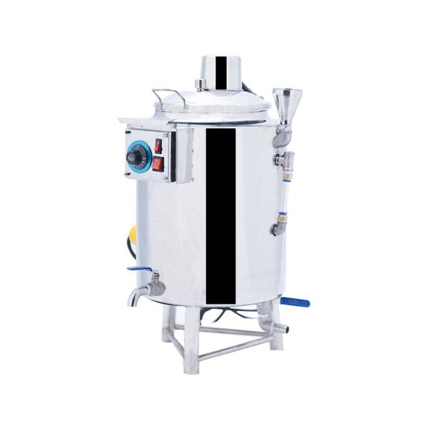 Quality Small Batch Stainless Steel Pasteurizer Milk Pasteurization Machine 5-500L for sale