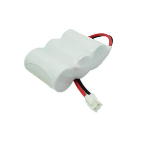 SC1700mah Emergency Light Ni Cd Battery Pack 3.6 Volt Side By Side Configuration