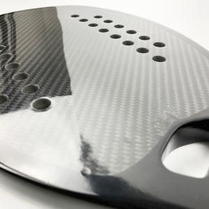 UV Printing Tennis Paddle Carbon Racket Eva 17 3k Carbon Fiber