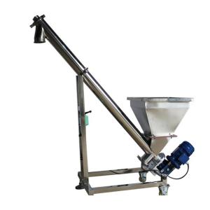 KX0021-1 Fire Resistant Inclined Semolina Auger Feeder Screw Augers Conveyor