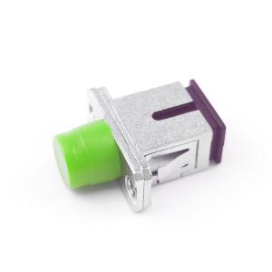 FTTH 1 Port Metal SCAPC FCAPC Hybrid Fiber Optic Adapters Couplers for Best