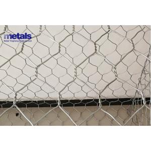 1-Inch Size Hex Netting Wire Mesh Made From Galvanized Steel In Silver