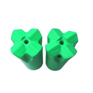 7 Degree 30mm 40mm For Quarrying Industry Alloy Steel Tapered Cross Bits