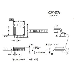 Power Led Driver IC LM285D-1.2 - ON - Micropower Voltage Reference Diodes