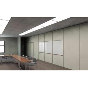 Aluminum Profile Automatic Electrical Movable Partition Walls Wooden Panels For