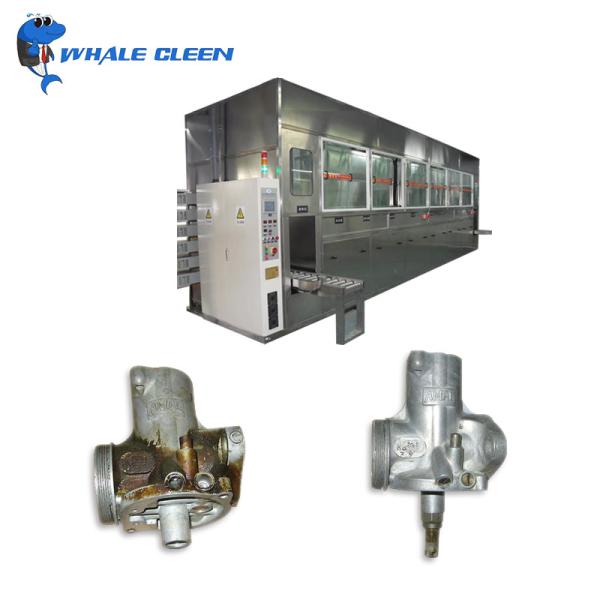 Quality 2.4KW Automatic Digital Ultrasonic Cleaner With Mechanical Robotic Arm for sale