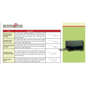 3-digit LCD Surface Roughness Tester Roughscan with piezo-electric probe
