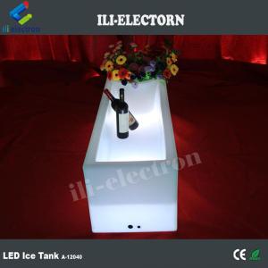 Wireless and Portable Waterproof illuminated Long Ice Bucket